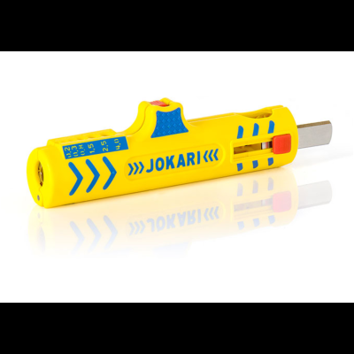 Art. 30155_Jokari Super Stripper Secura No.15 univerzalni skidač izolacije sa svih standardnih okruglih kabela od Ø8-13mm s dodatnim praktičnim nožem