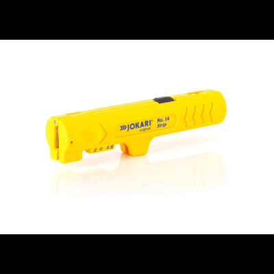 Art. 30140_Jokari No.14 univerzalni skidač izolacije sa svih plosnatih kabela s PVC izolacijom do 12mm širine