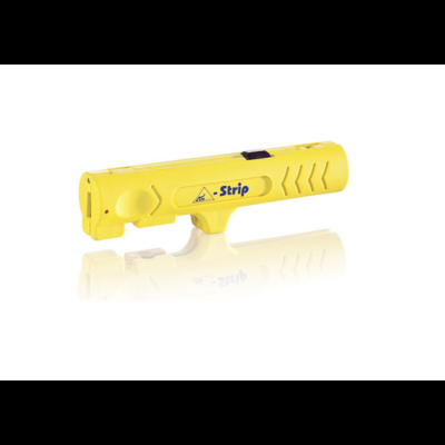 Art. 30300_Jokari AS-Interface Strip univerzalni skidač izolacije sa AS-Interface kabela sa vanjskim omotačem od gume sa bočno ugrađenom oštricom za skidanje izolacije s unutarnjih